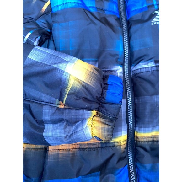 ZeroXposur Lightweight and warm Jacket black blue yellow unisex kids size 7 - Picture 6 of 8